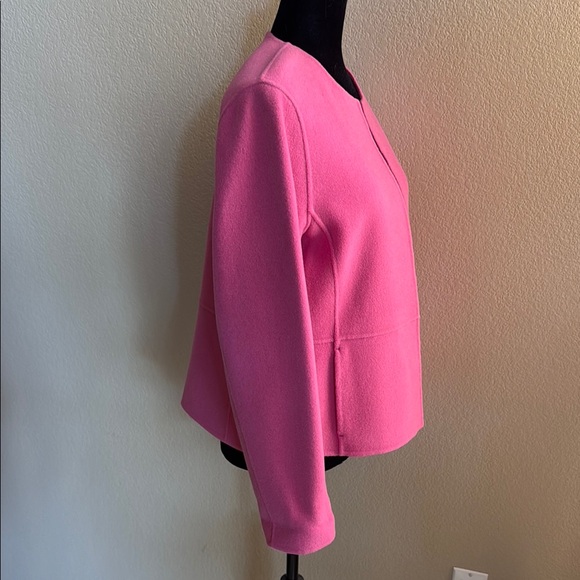 Eileen Fisher Pink Blazer Modern Tailored Design - Picture 4 of 13